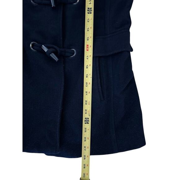 PENDLETON ROSLYN WATERPROOF LAMBSWOOL BLEND HOODED COAT BLUE NAVY Size S/P - Picture 6 of 11